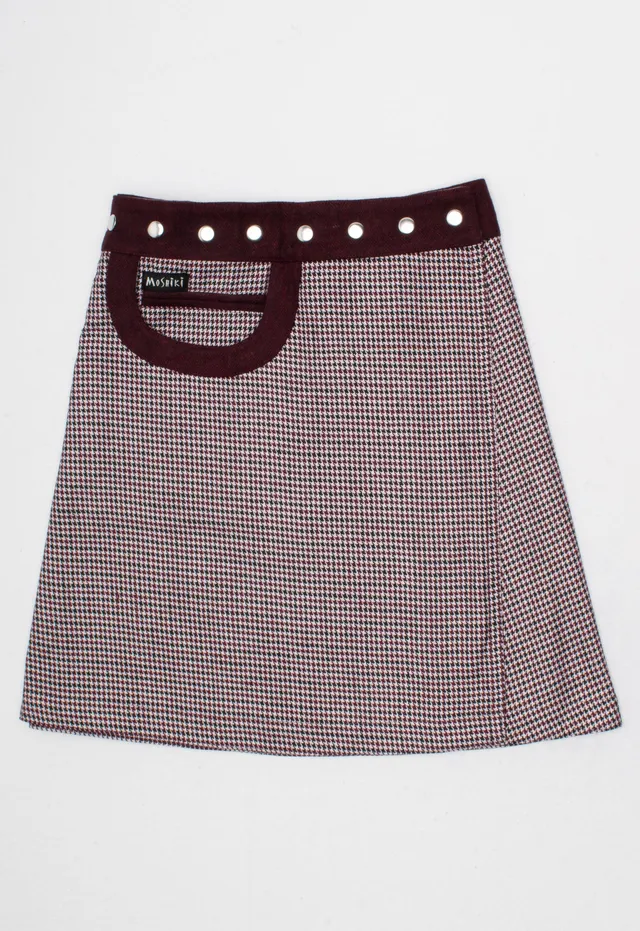 moshiki-hot-cookie-53-tweed-wickelrock-50-cm-gr-34-42 image 1