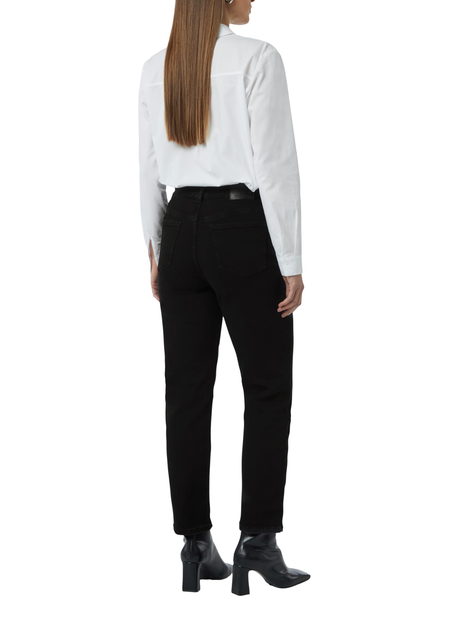 comma-ankle-jeans-flared-leg-schwarz image 2