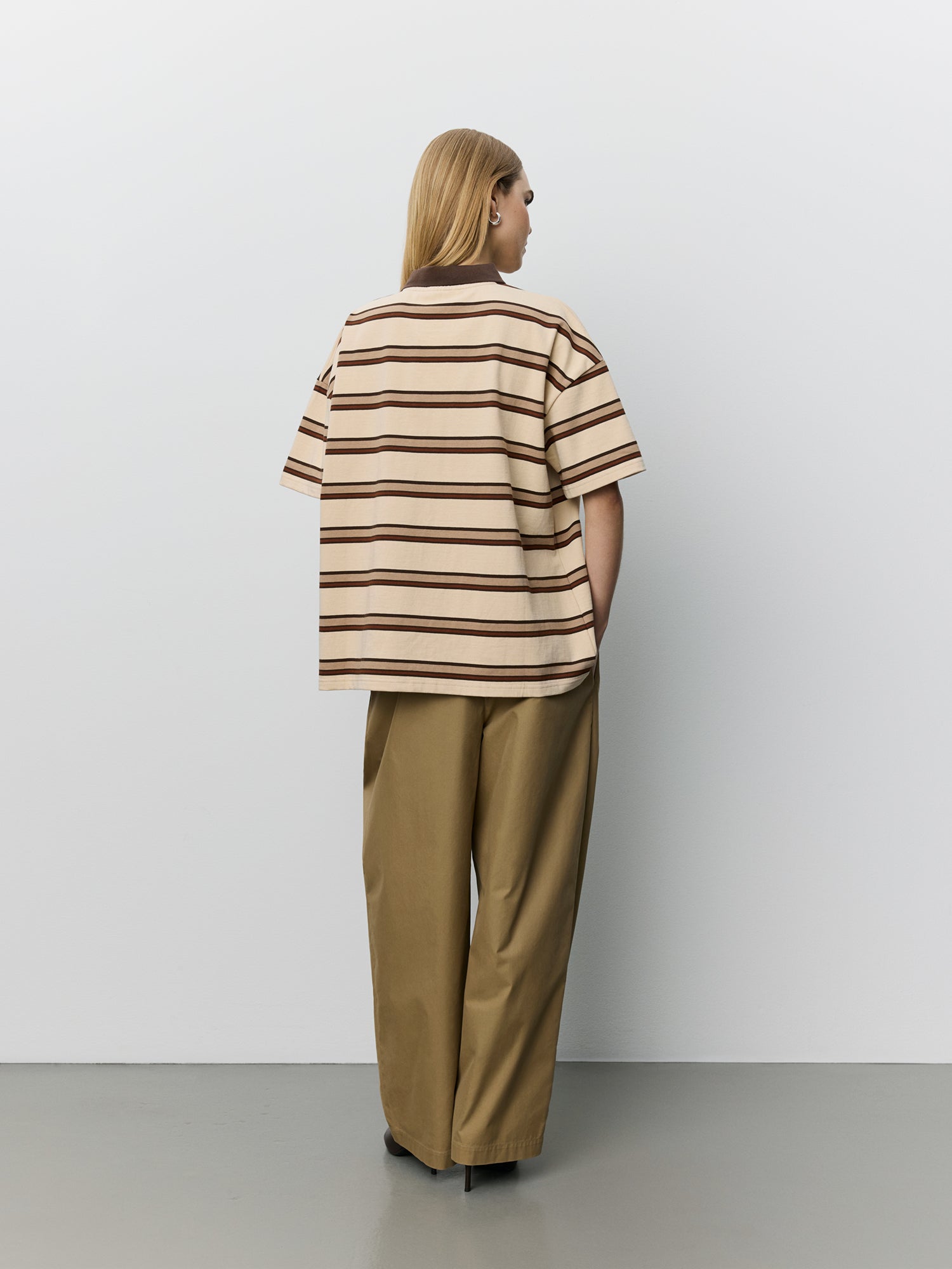 sofie-schnoor-women-pilsw-polo-t-shirt-braun-gestreift-baumwolle image 4