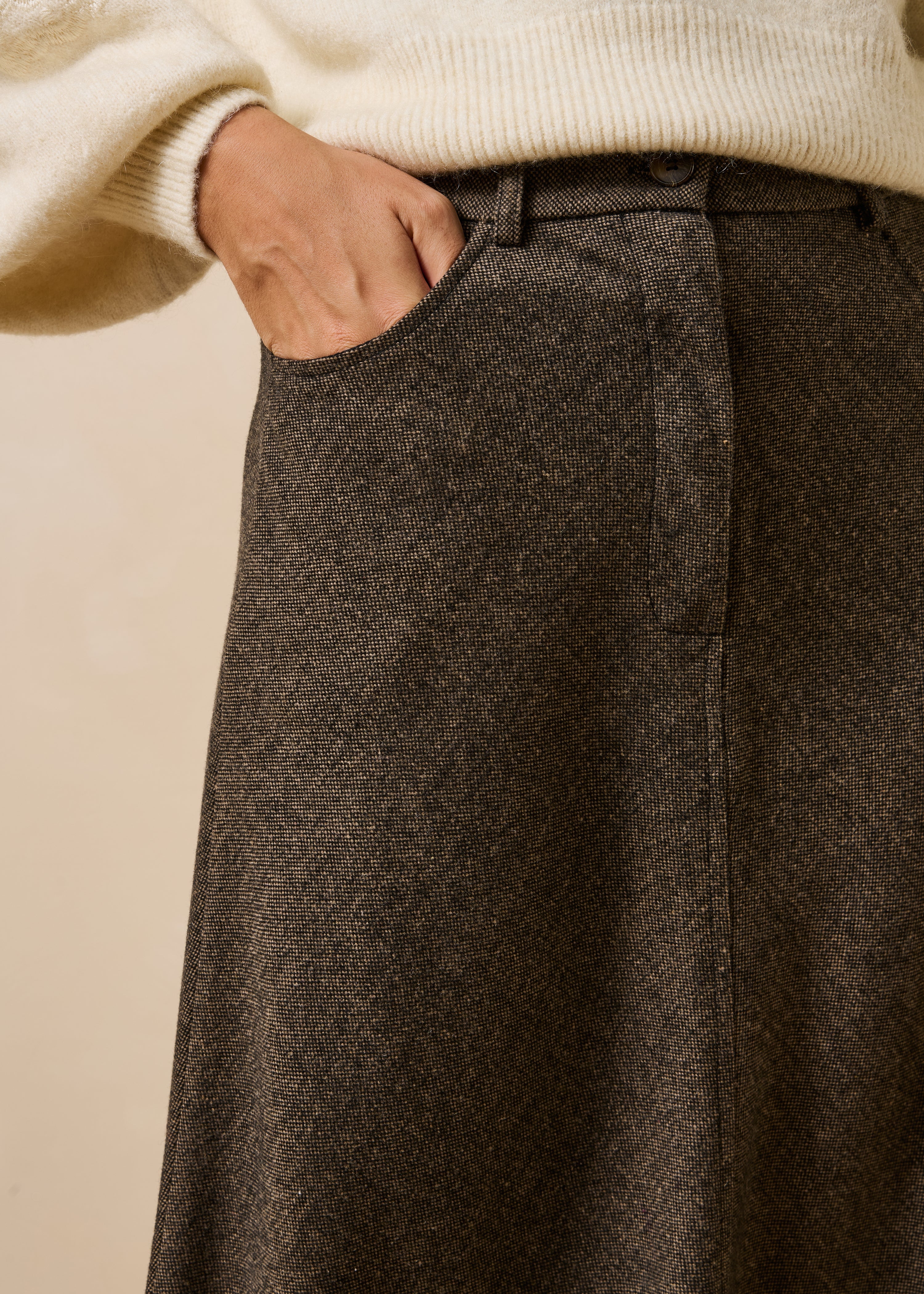 la-f-e-marabout-e-galade-rock-braun-tweed-midi-34 image 5