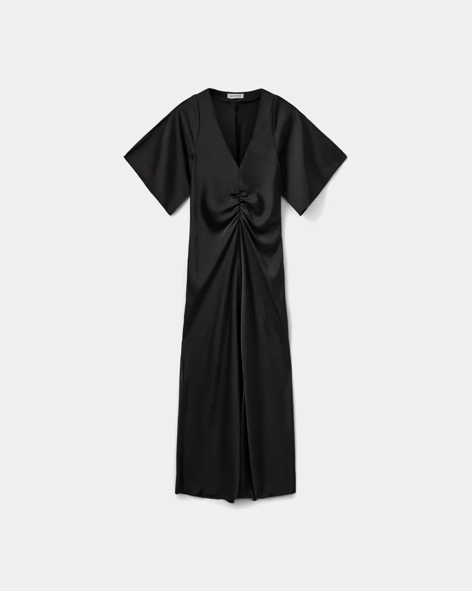 sofie-schnoor-julietsw-kleid-maxikleid-schwarz-recycelt image 1