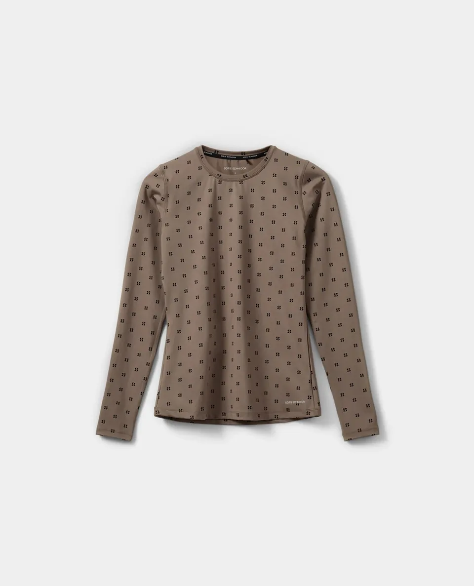 sofie-schnoor-sport-noallesw-shirt-braun-langarm-slimfit image 1