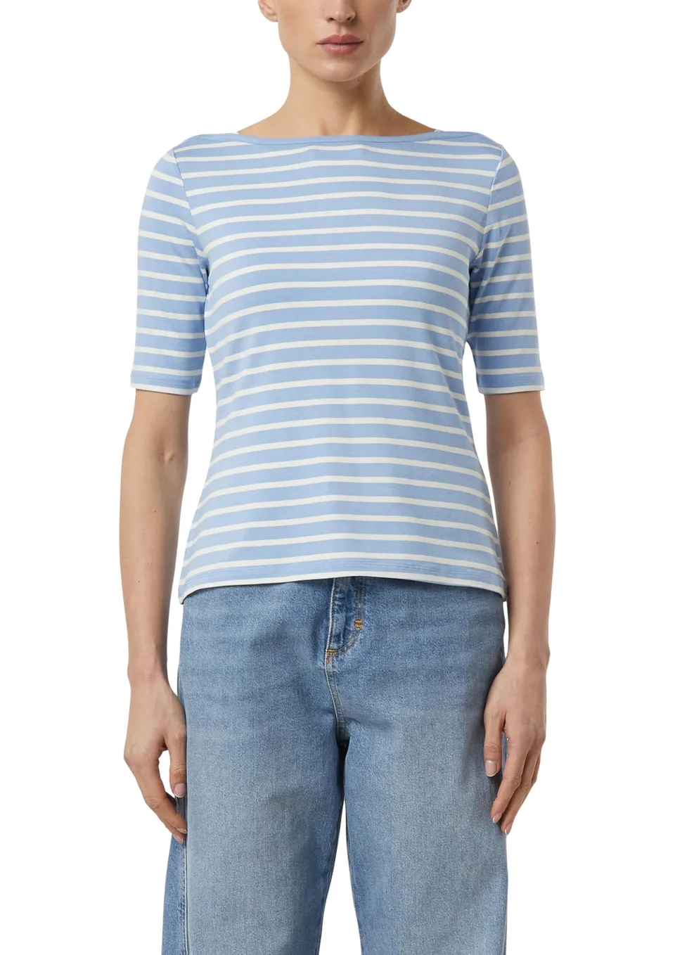comma-tops-jersey-t-shirt-u-boot-slim-fit-gr-40 image 1