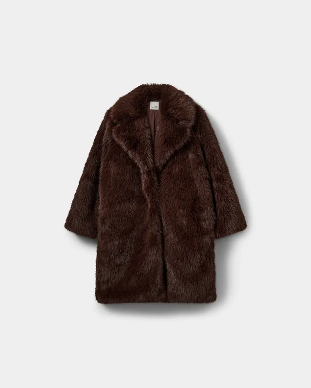 sofie-schnoor-larissasw-kunstfell-jacke-braun-36-lang image 1