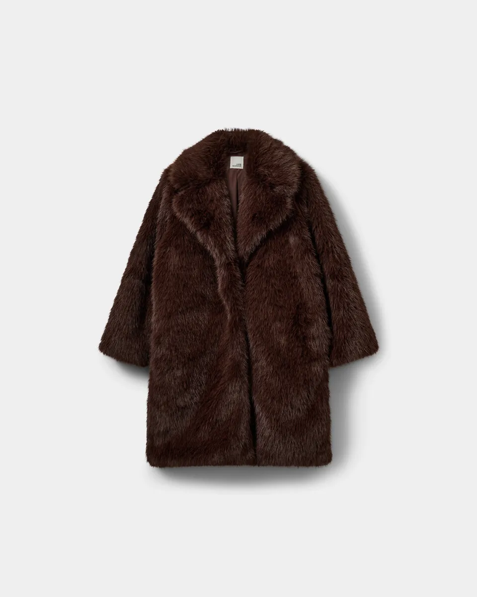 sofie-schnoor-larissasw-kunstfell-jacke-braun-36-lang image 1