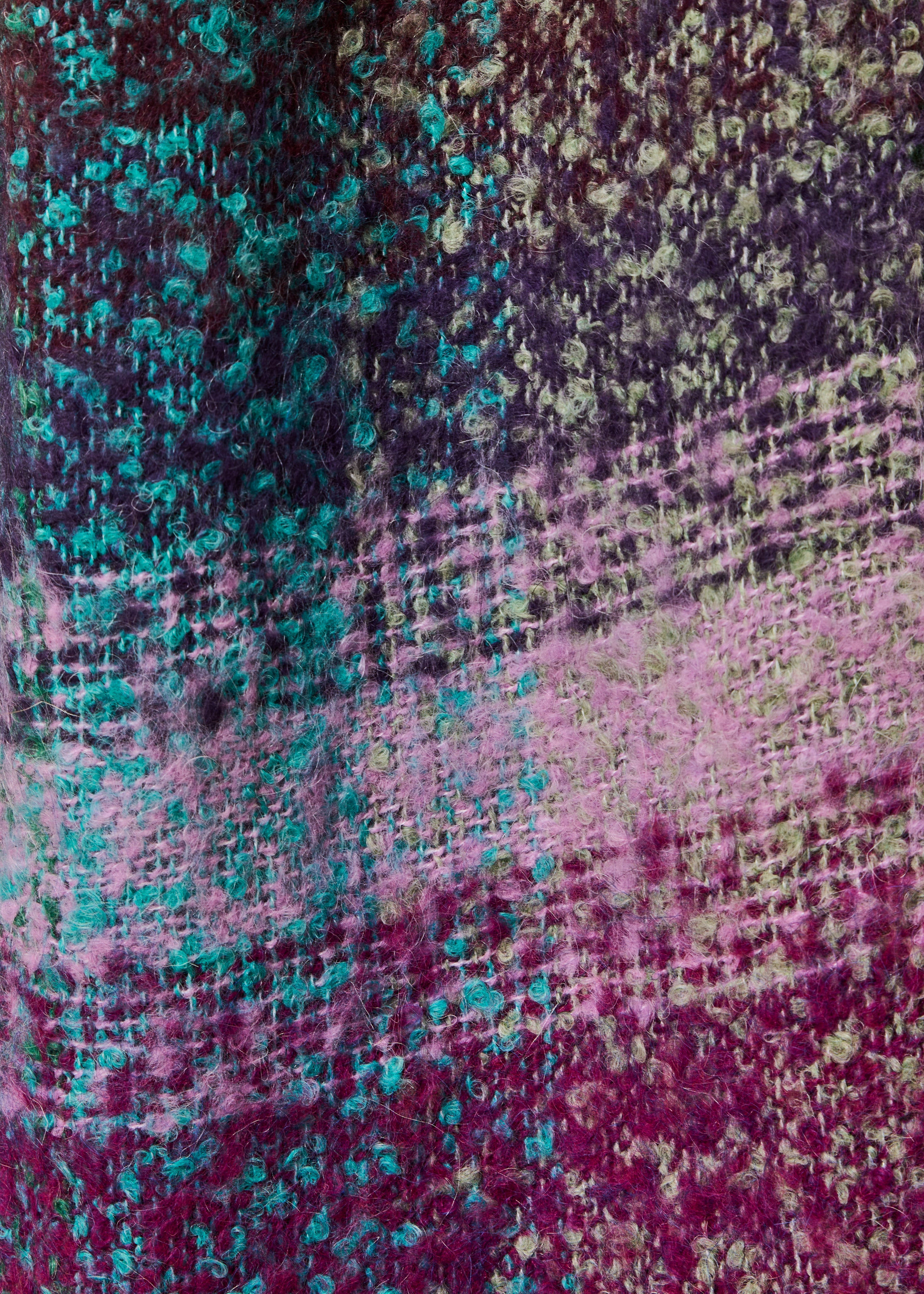 la-f-e-marabout-e-grawel-schal-damen-bunt-karo-mohair-fransen image 2
