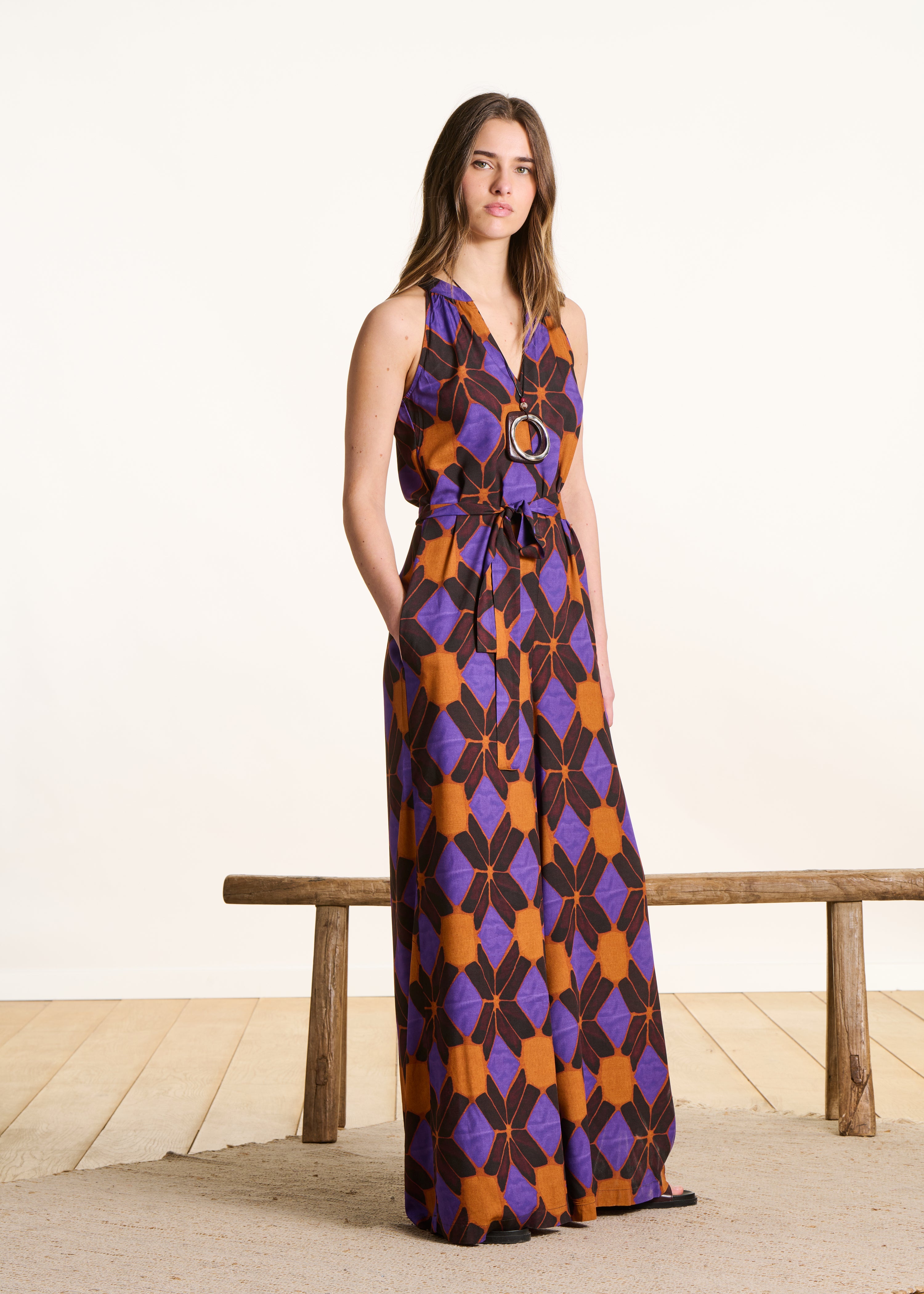 la-f-e-marabout-e-farafe-overall-orange-violett-gr-34 image 1