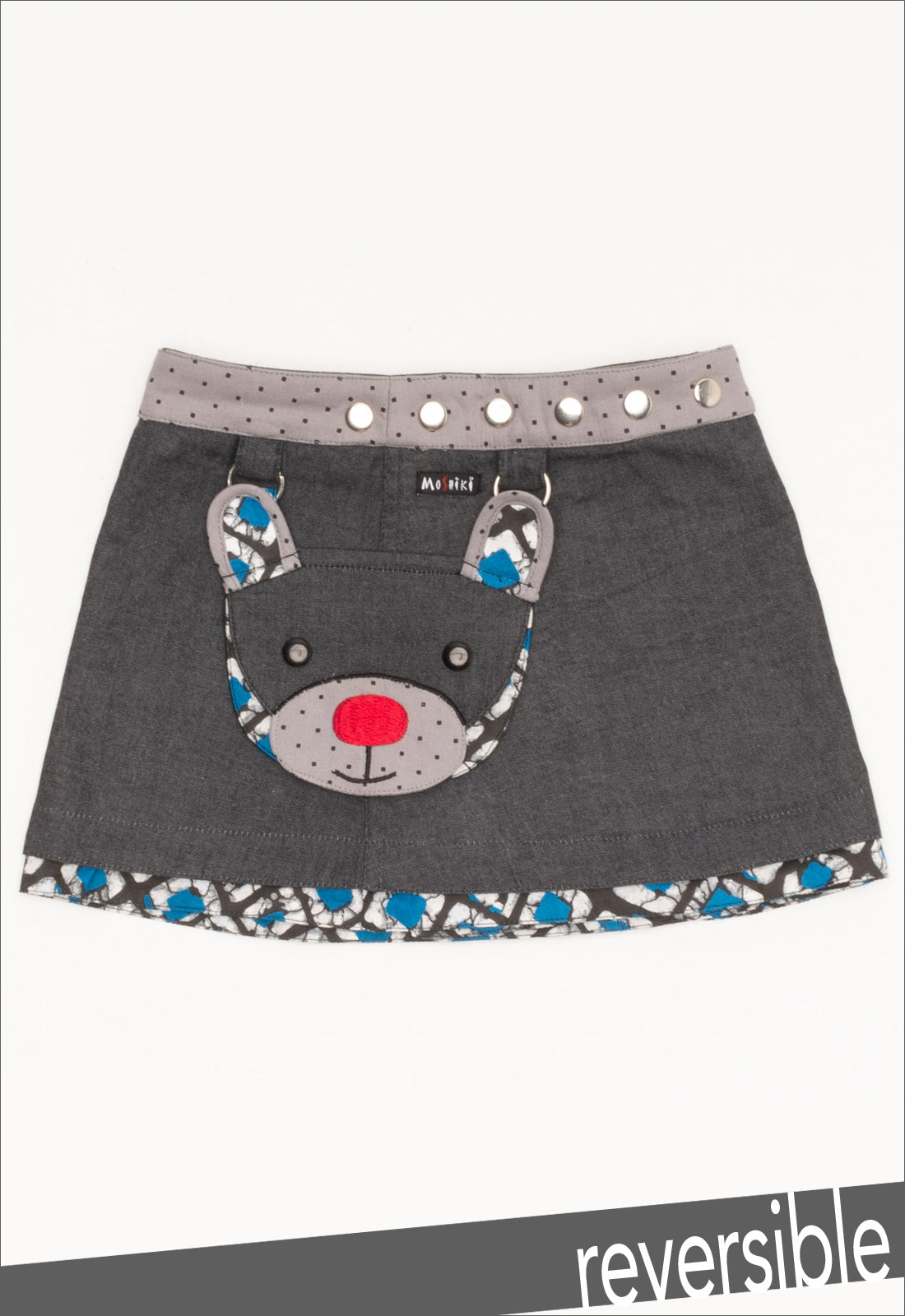 moshiki-hot-cookie-kids-2-denim-wickelrock-24-cm-teddy-wendbar image 2
