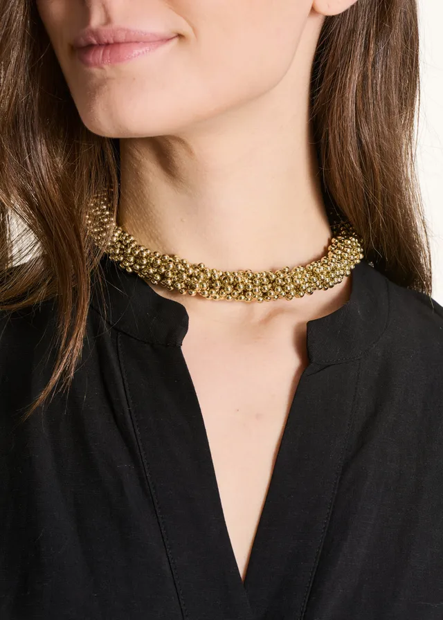 la-f-e-marabout-e-epiaro-halskette-gold-choker-kurz image 1