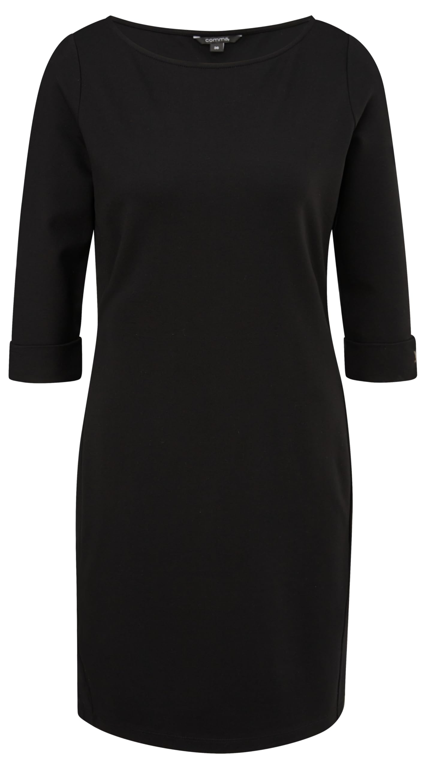 comma-2142853-jersey-kleid-3-4-arm-schwarz image 7