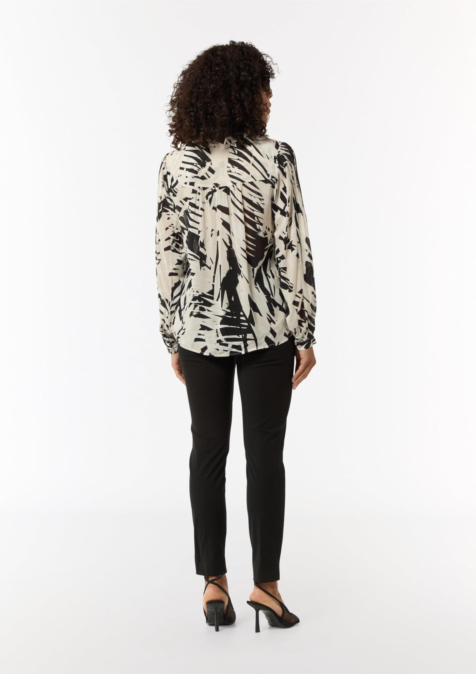 comma-bluse-stehkragen-99a9-schwarz-top image 6