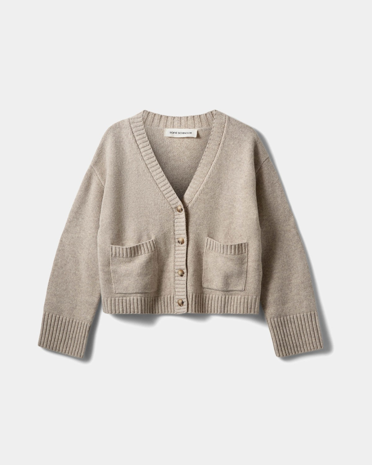 sofie-schnoor-women-elowensw-woll-cardigan-beige-melange-taschen image 1