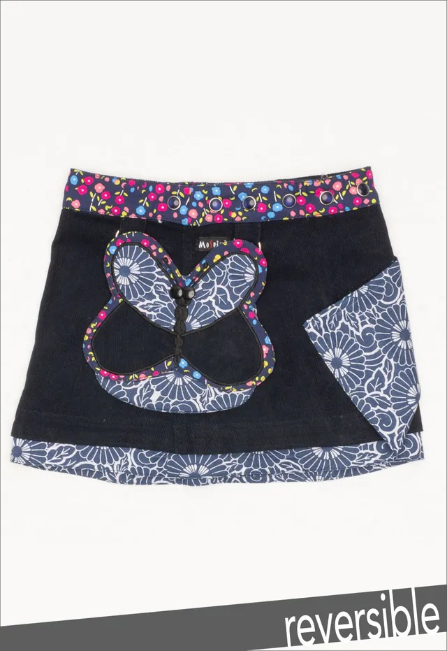 moshiki-hot-cookie-kids-2-cord-kinderrock-butterfly image 1
