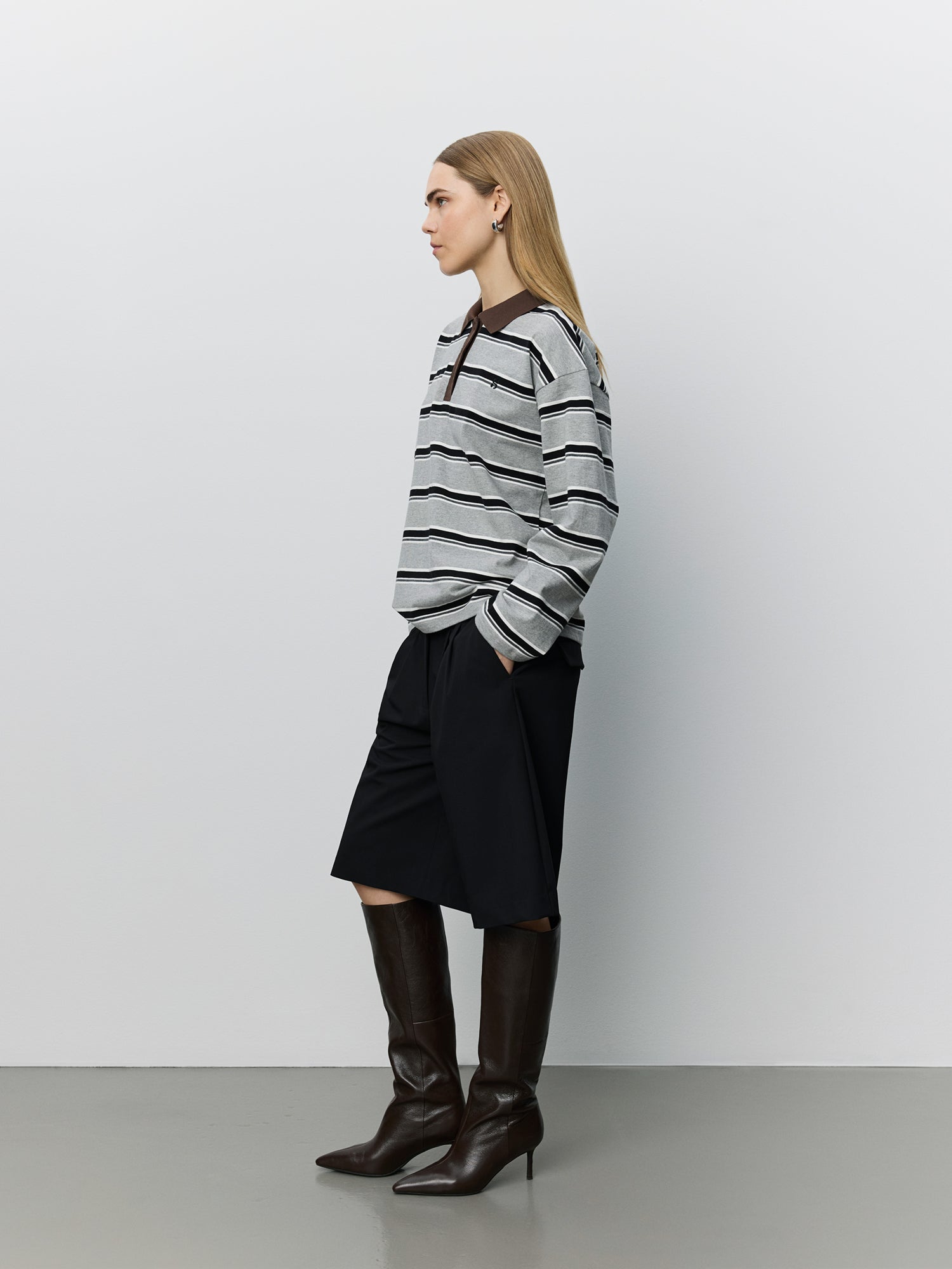 sofie-schnoor-women-priasw-polo-grau-gestreift-cotton image 3