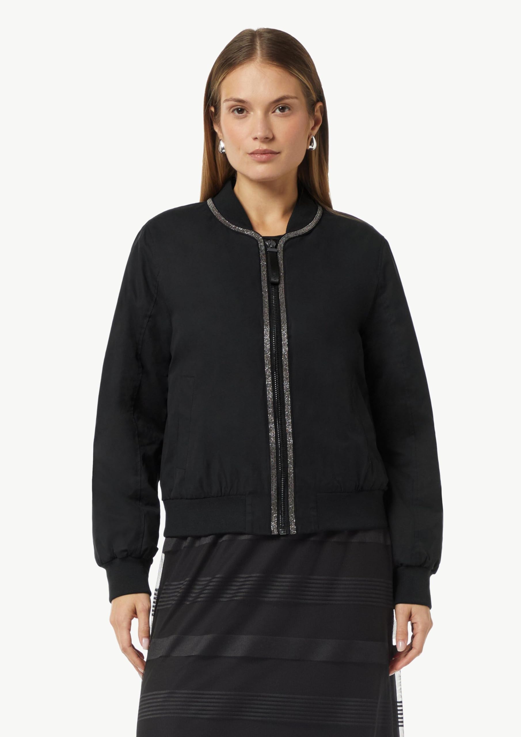 comma-bomberjacke-mit-schmuckdetails-jacke-gr-44-blouson image 7