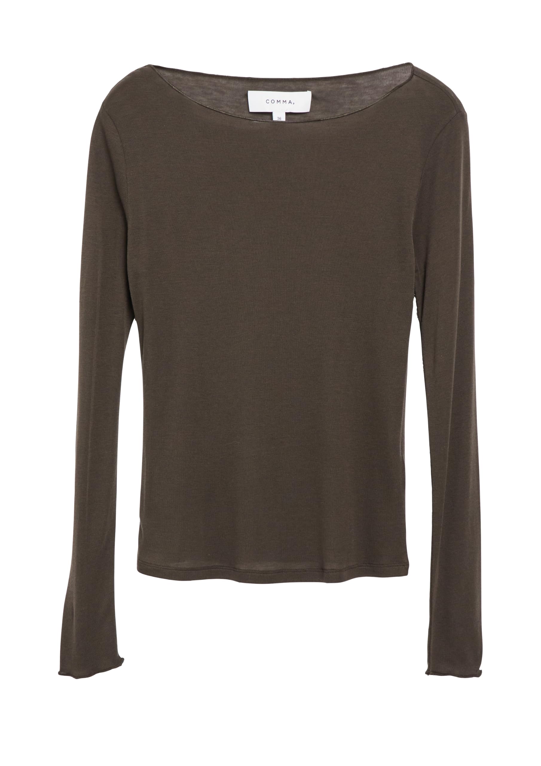 comma-longsleeve-slim-fit-jersey-shirt-40-u-boot-wollanteil image 4