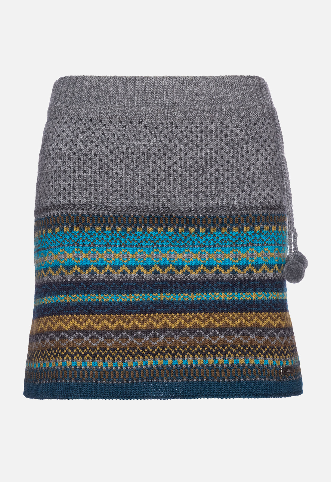 moshiki-alisaa-skirt-strickrock-naturwolle-s-xl-gestreift image 8