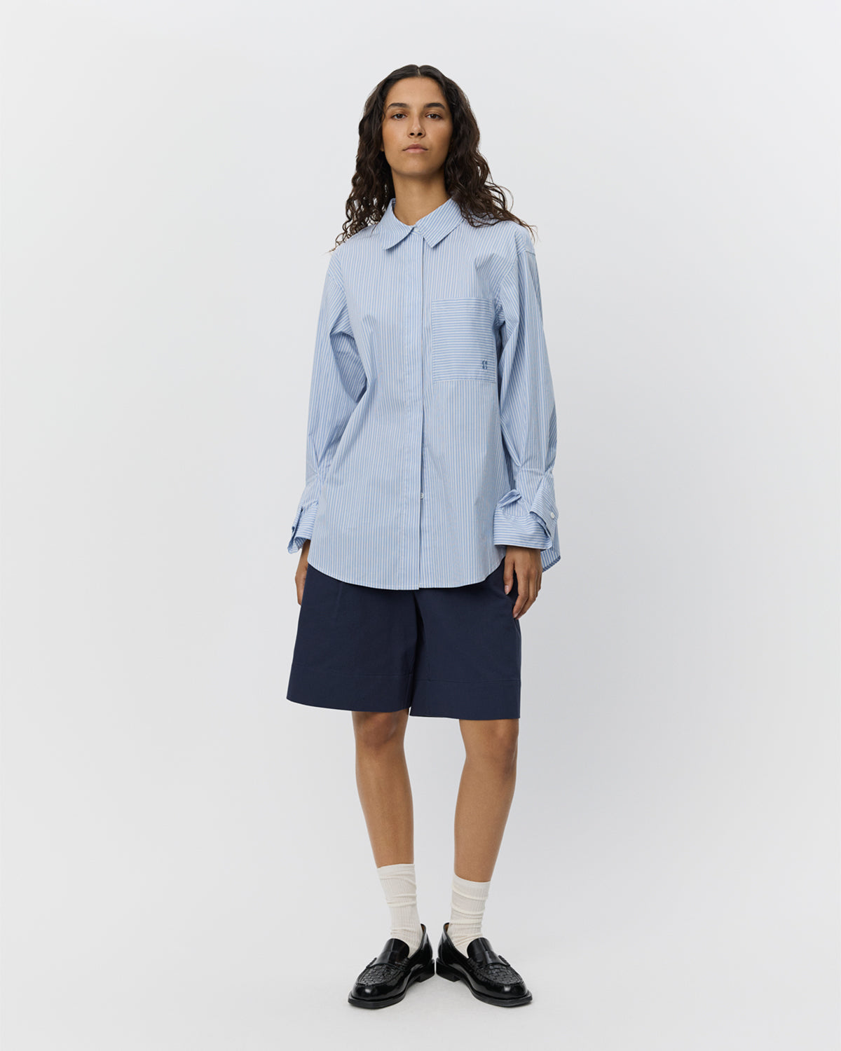 sofie-schnoor-women-abbysw-hemd-blaugestreift-regular image 2
