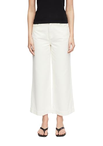 comma-jeans-wide-leg-ankle-jeans-gr-e-36-mit-zopf-detail image 8