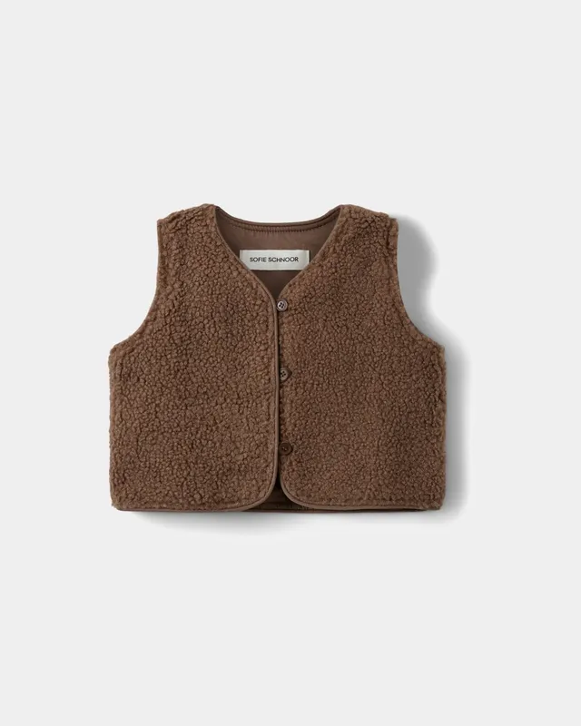 sofie-schnoor-rebakb-weste-kids-hellbraun-teddy-gr-86 image 1