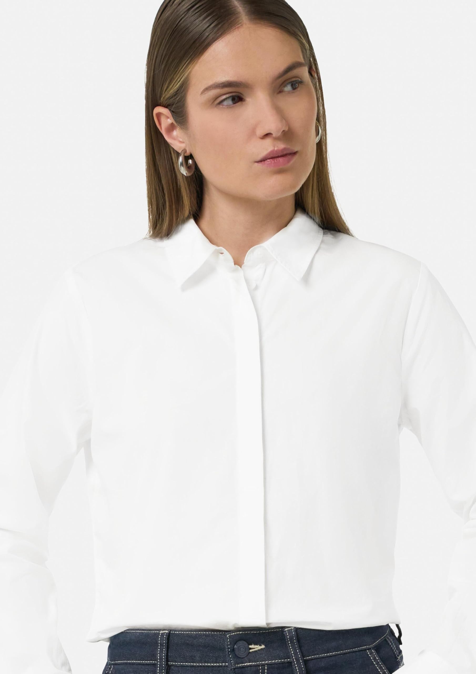 comma-blouses-hemdbluse-raff-detail-gr-36-wei image 3