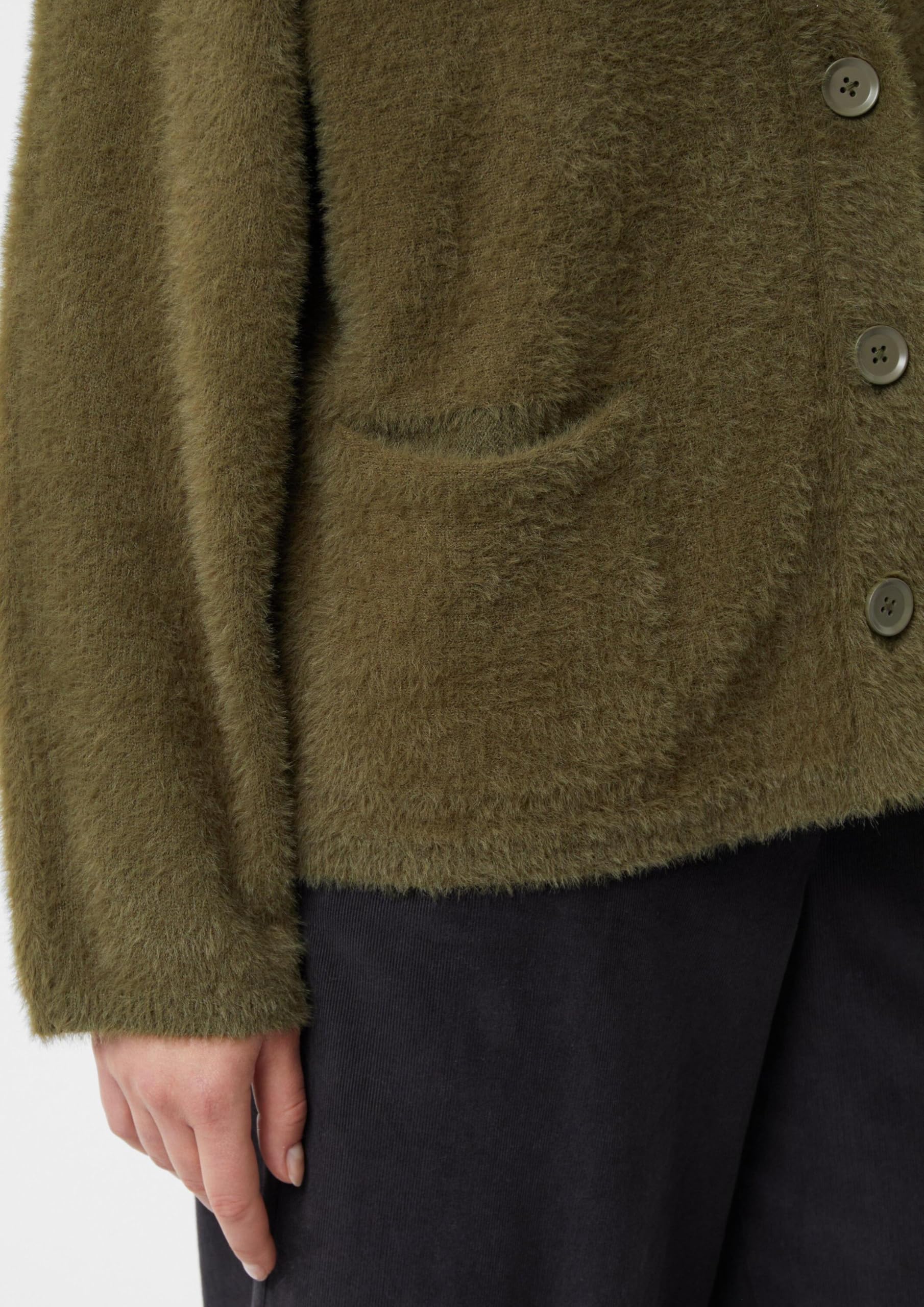 comma-cardigan-relaxed-fit-strick-olivgr-n-xs image 6