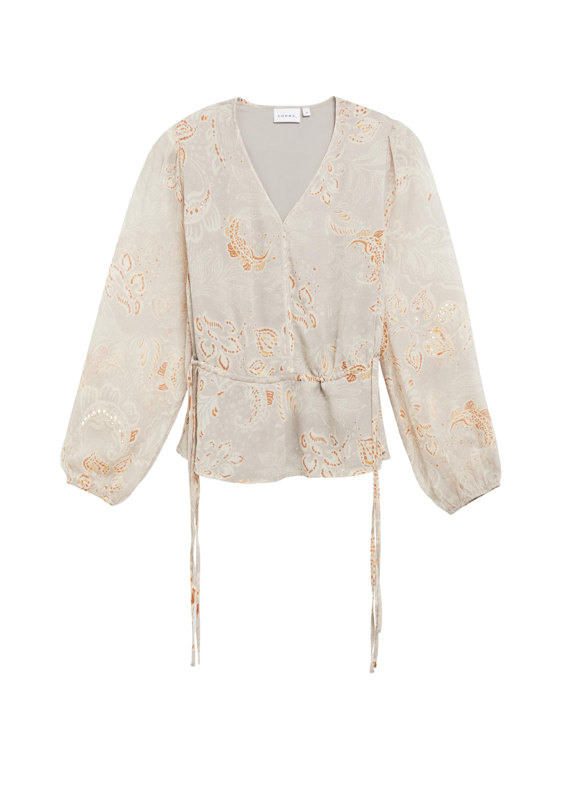 comma-blouses-chiffonbluse-print-v-ausschnitt-gr-e-32 image 4
