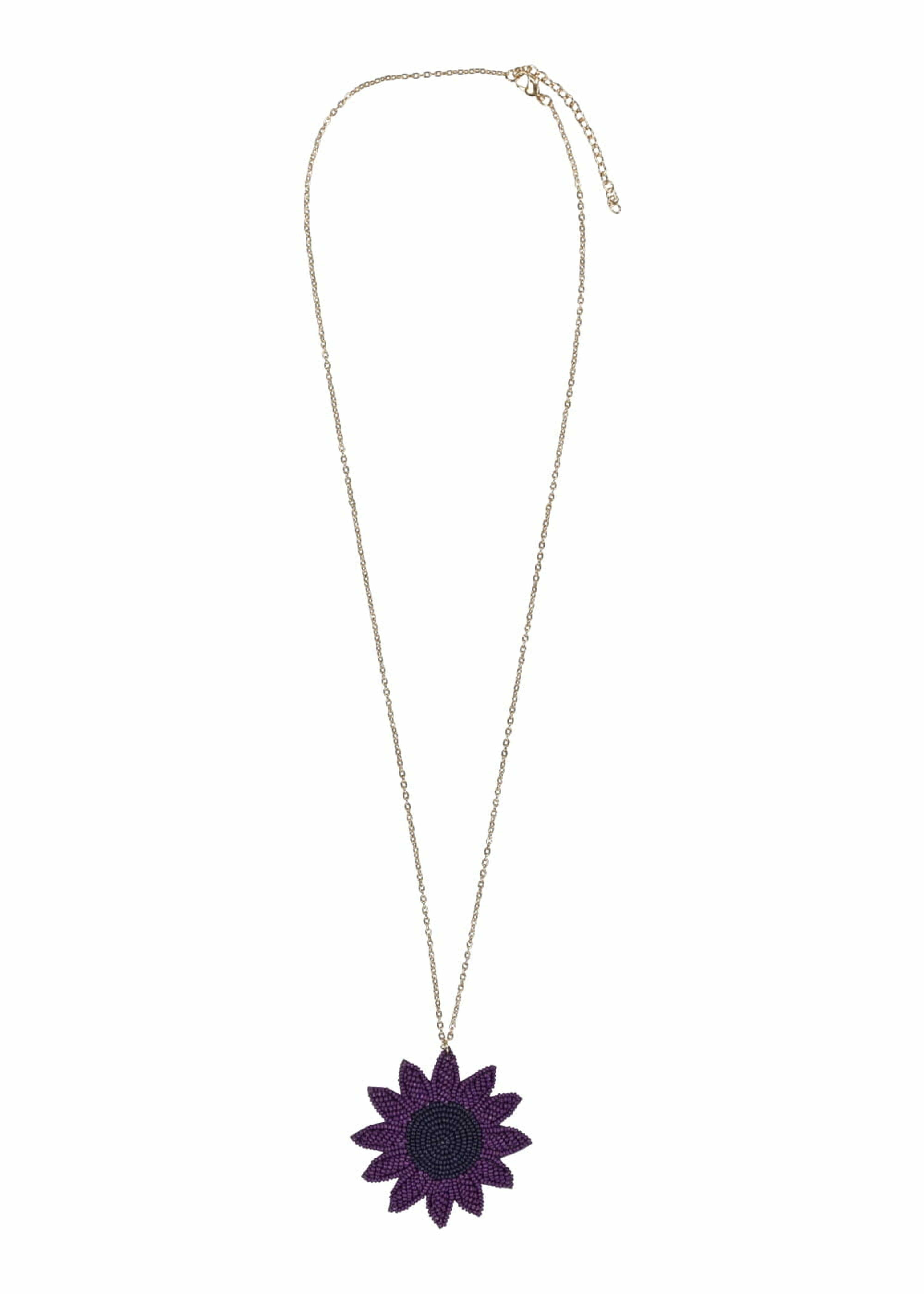la-f-e-marabout-e-accessoires-kette-violett-blume-perlen image 2