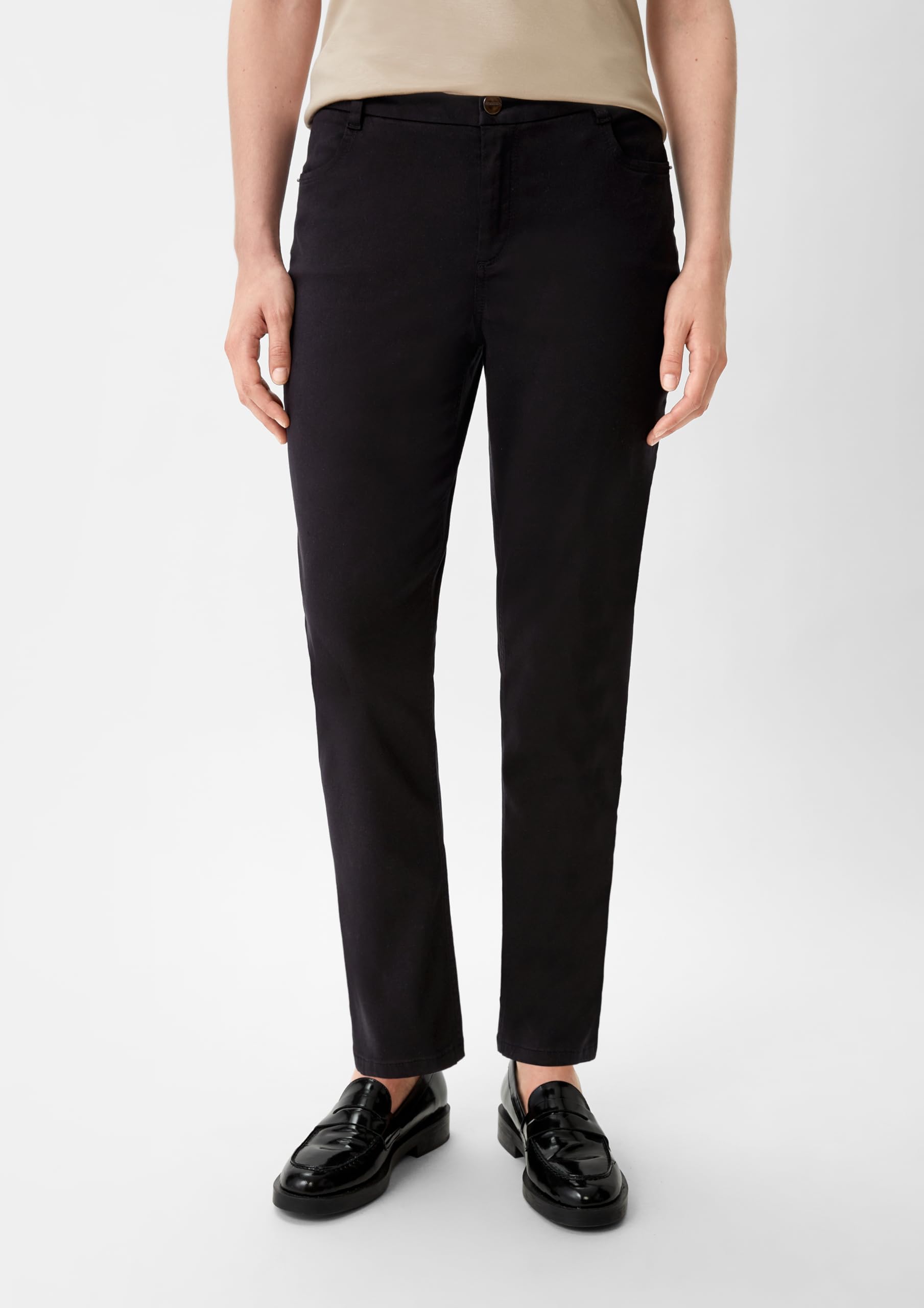 comma-hose-2138027-slim-damen-satin-lyocell-gr-38 image 4