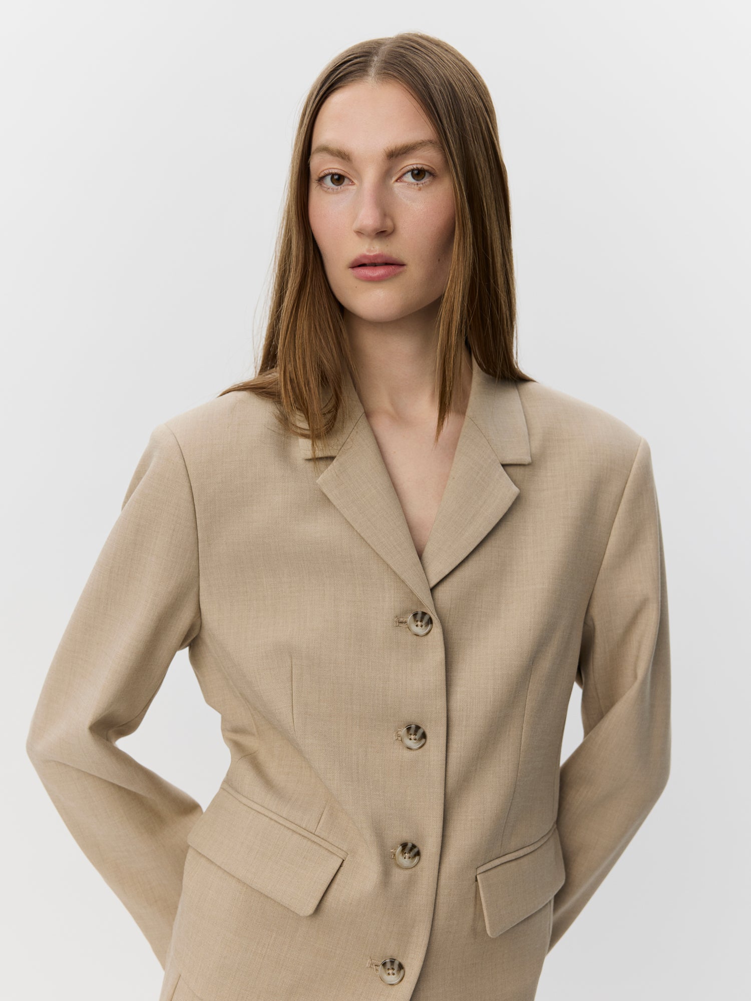 sofie-schnoor-women-ellysw-kurzblazer-light-sand image 5