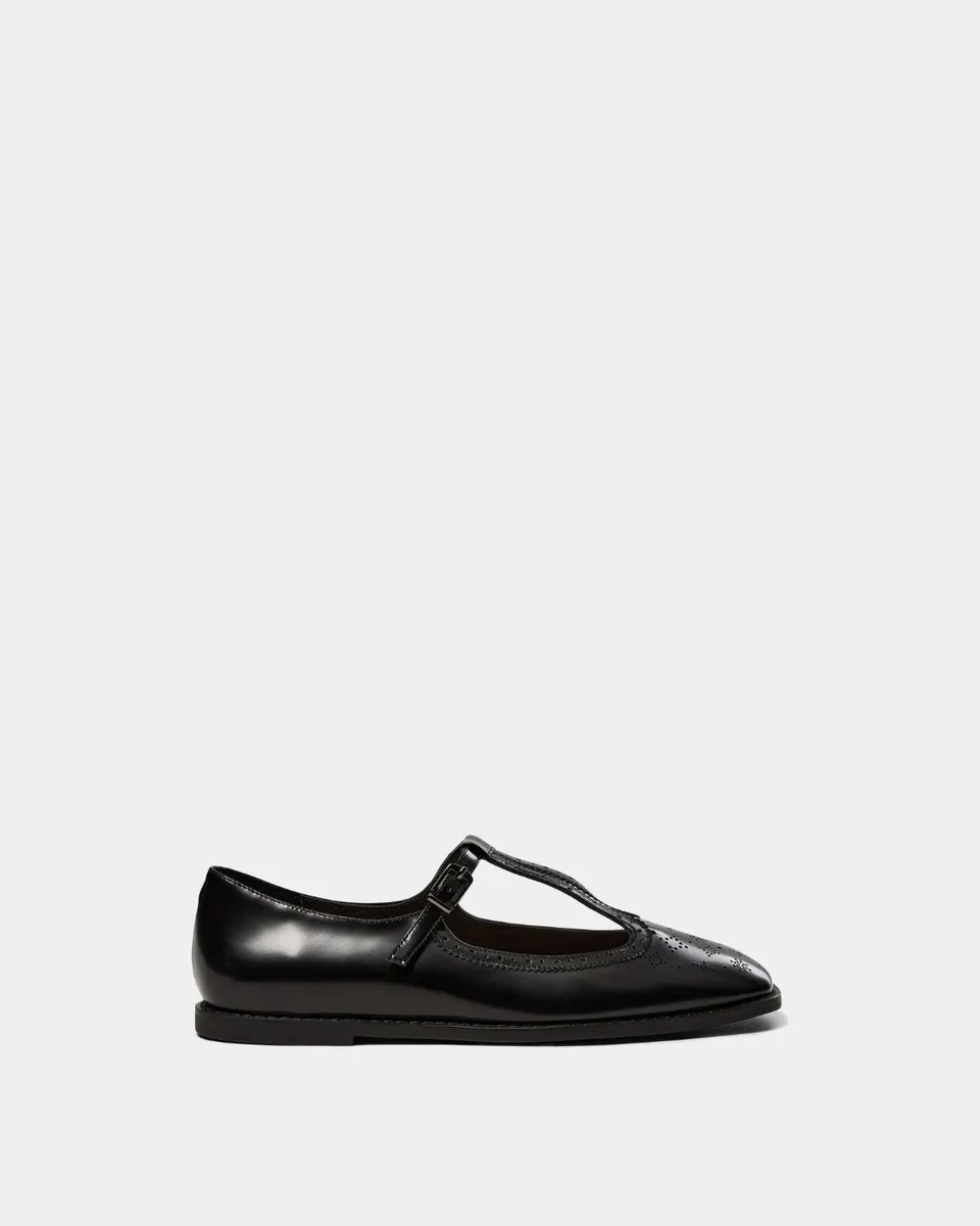 sofie-schnoor-women-torasw-ballerina-schwarz-leder-lack image 1