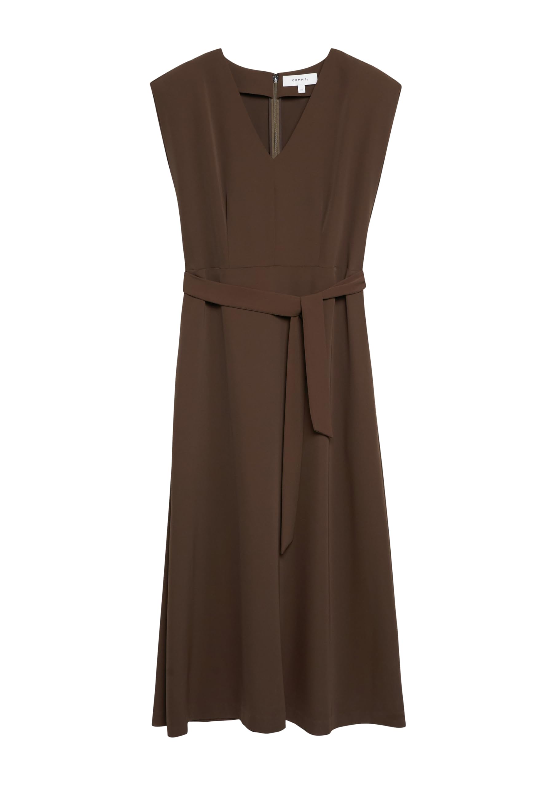 comma-dresses-midikleid-v-ausschnitt-bindeg-rtel-gr-e-32 image 4