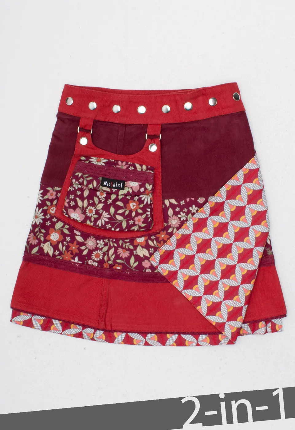moshiki-hot-cookie-44-cord-wickelrock-45cm-blumen image 1