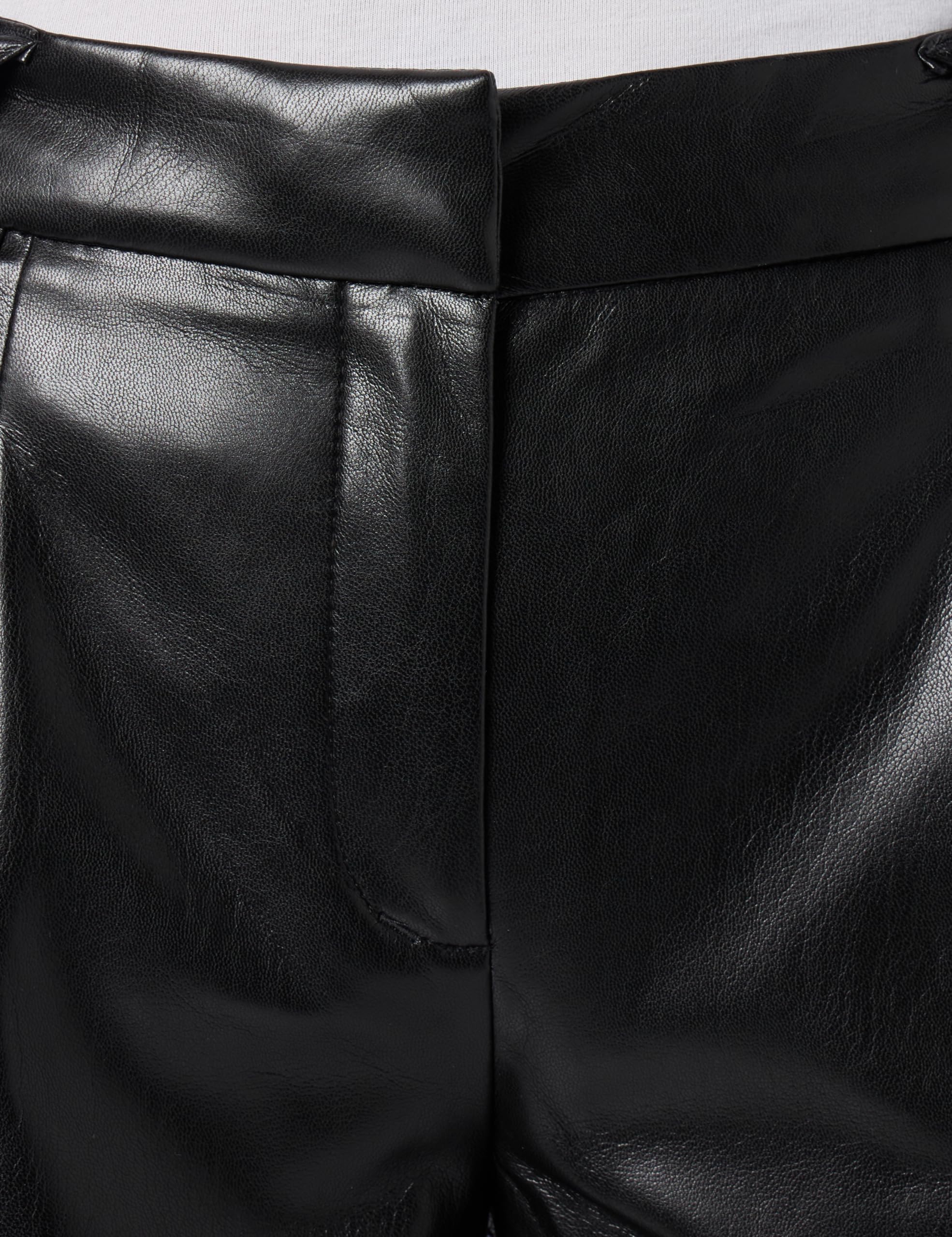 comma-hose-marlenehose-lederlook-gr-42-schwarz image 4