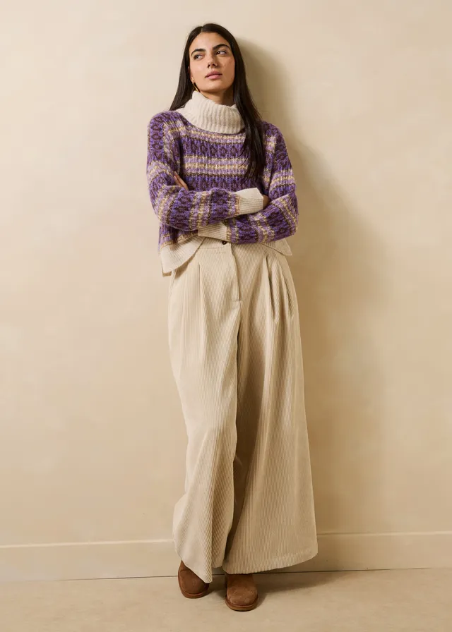 la-f-e-marabout-e-geneve-hose-beige-cord-weit-gr-36 image 1