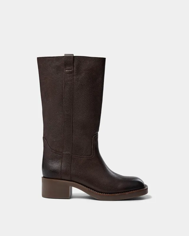 sofie-schnoor-women-jolenesw-lederstiefel-dunkelbraun-blockabsatz image 1
