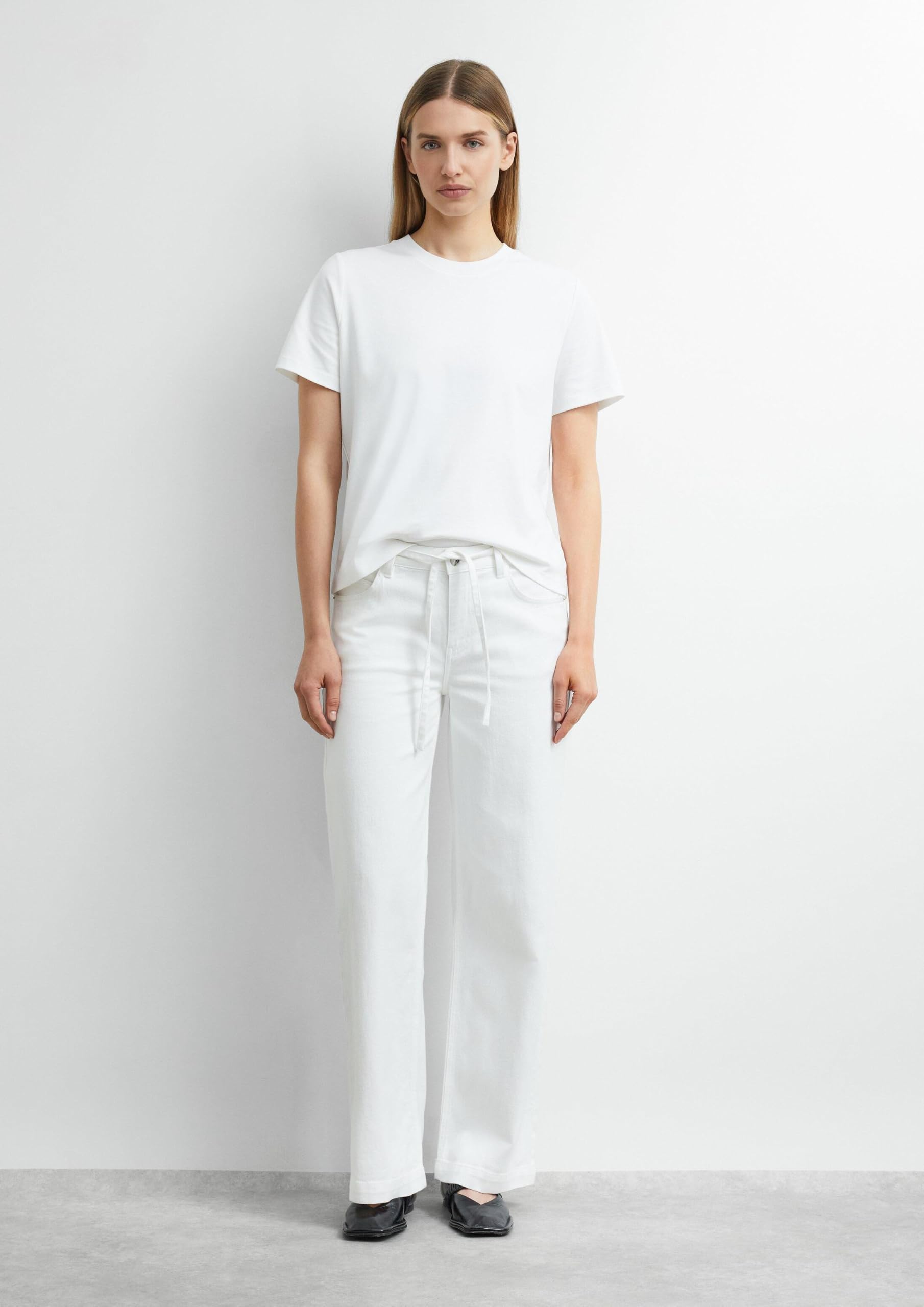 comma-jeans-wide-leg-jeans-white-denim-mit-bindeg-rtel image 3