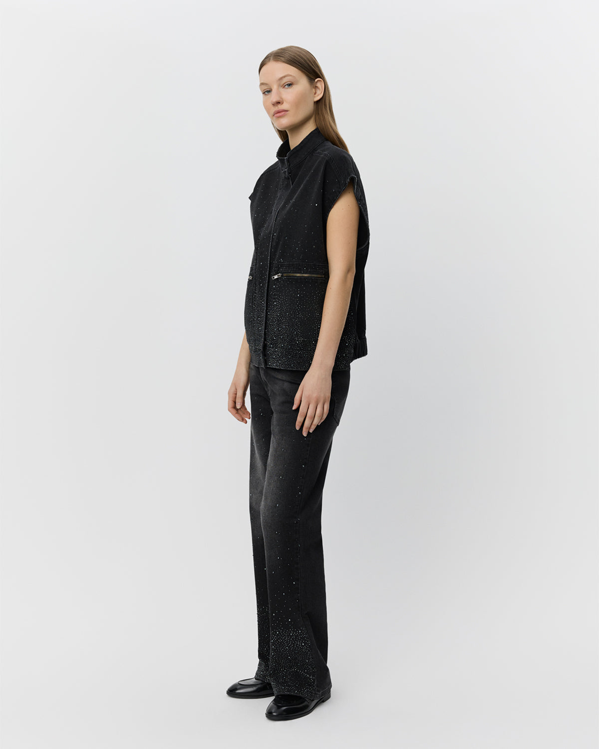 sofie-schnoor-women-vegasw-weste-oversize-washed-black image 3