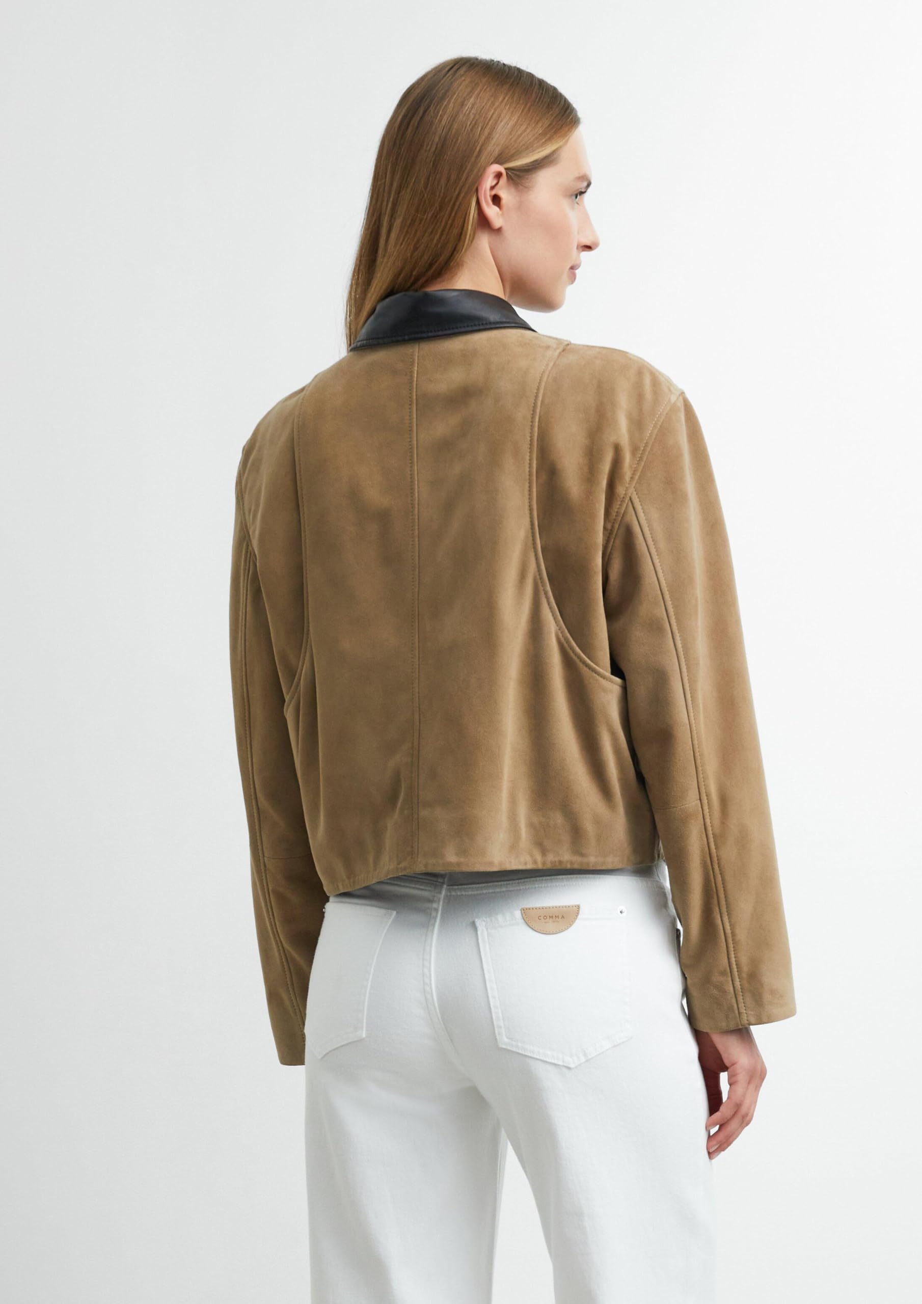 comma-jackets-veloursleder-jacke-hemdkragen-gr-e-38 image 7