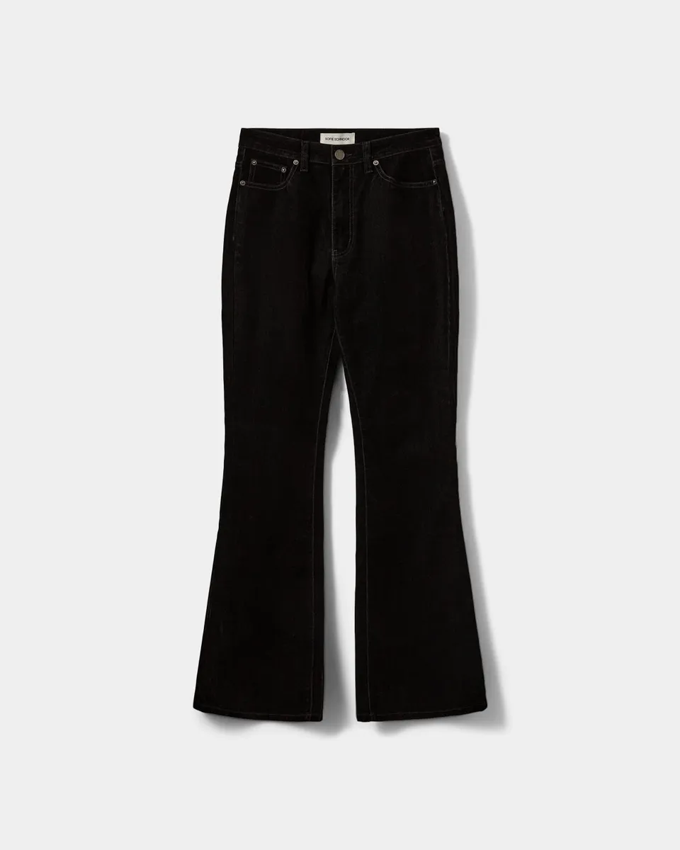 sofie-schnoor-women-gredasw-flared-jeans-schwarz image 1