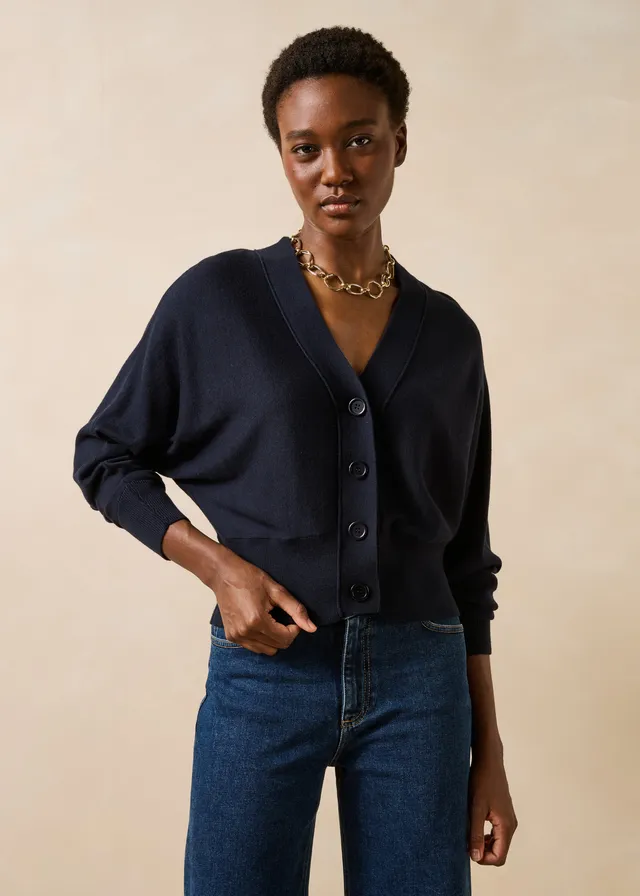 la-f-e-marabout-e-foxy-strickweste-blau-kn-pfe-xs image 1