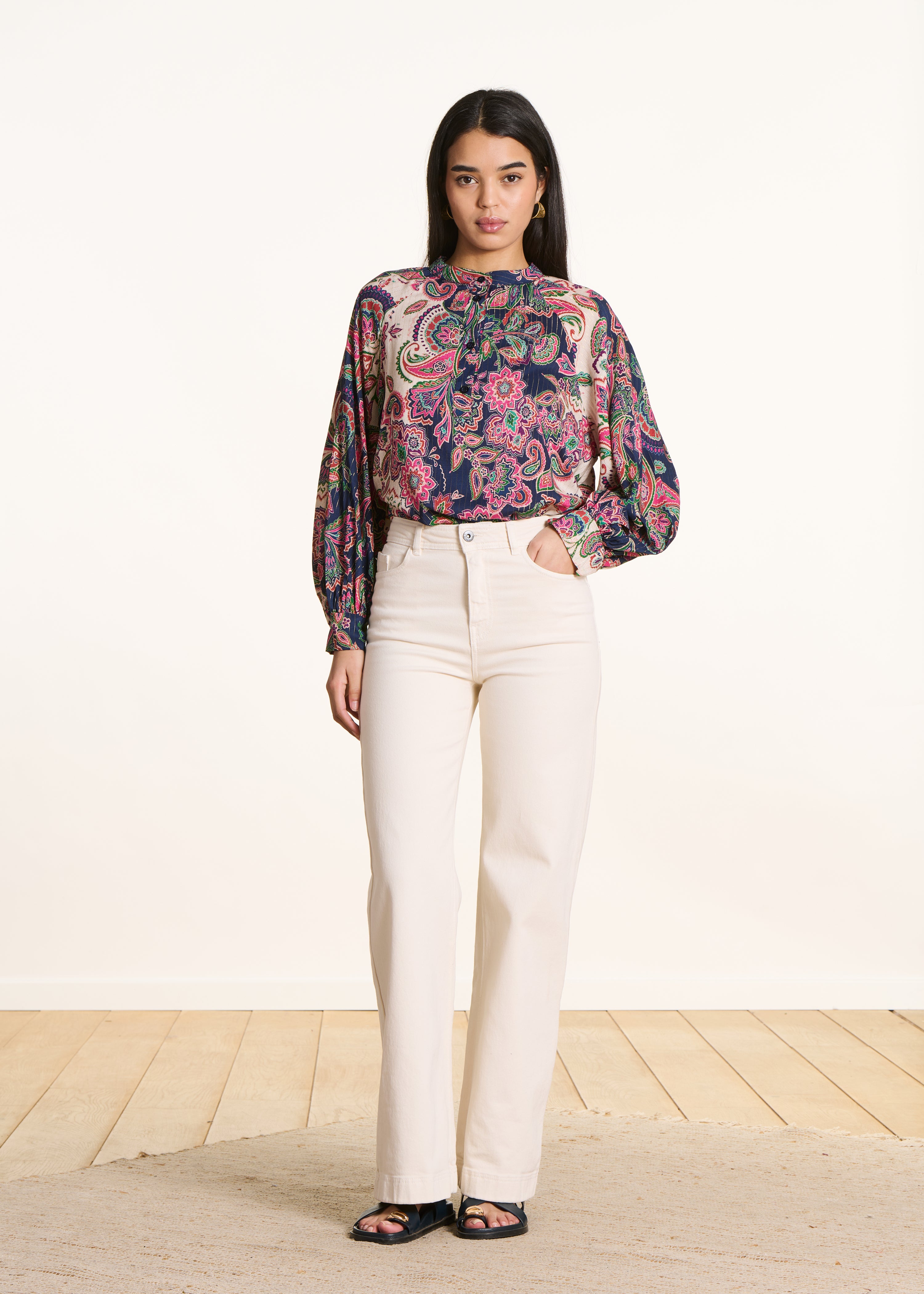 la-f-e-marabout-e-evan-jeans-ecru-bio-baumwolle-wide-leg image 1
