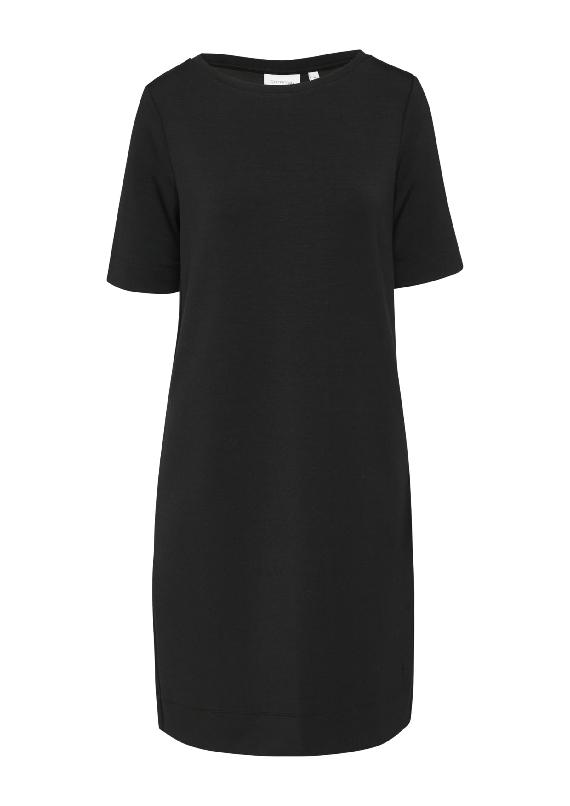 comma-kurzarm-kleid-modalmix-logo-detail-gr-36 image 4