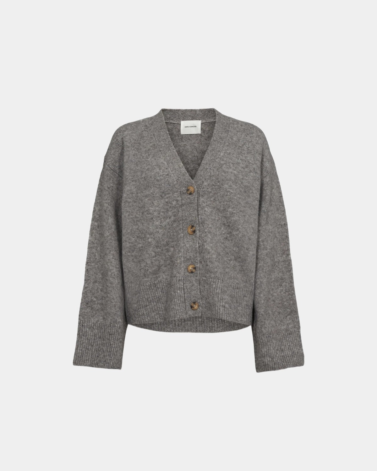 sofie-schnoor-levasw-cardigan-strickjacke-grau-meliert-wolle image 1