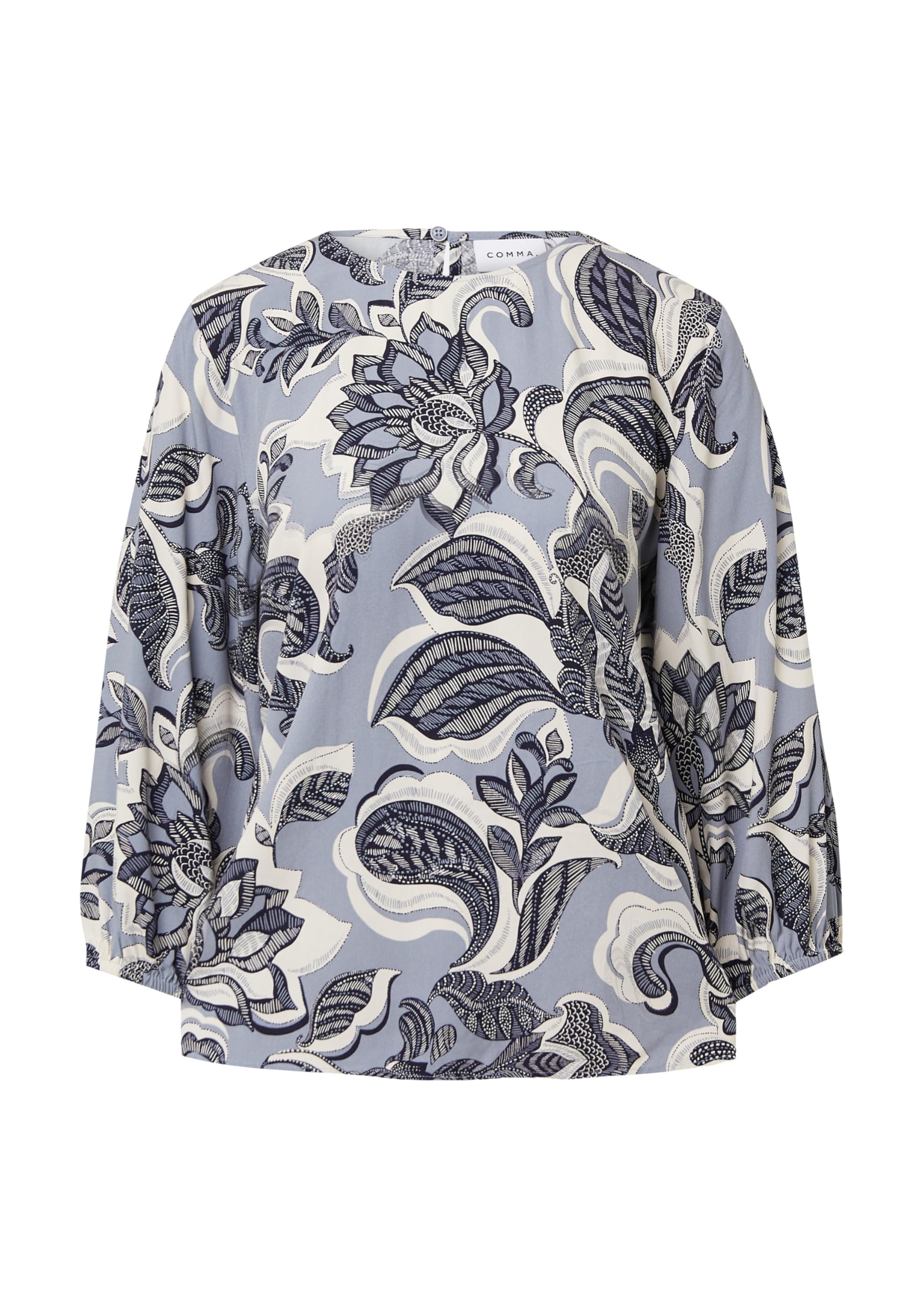 comma-bluse-all-over-print-twill-gr-e-38 image 4
