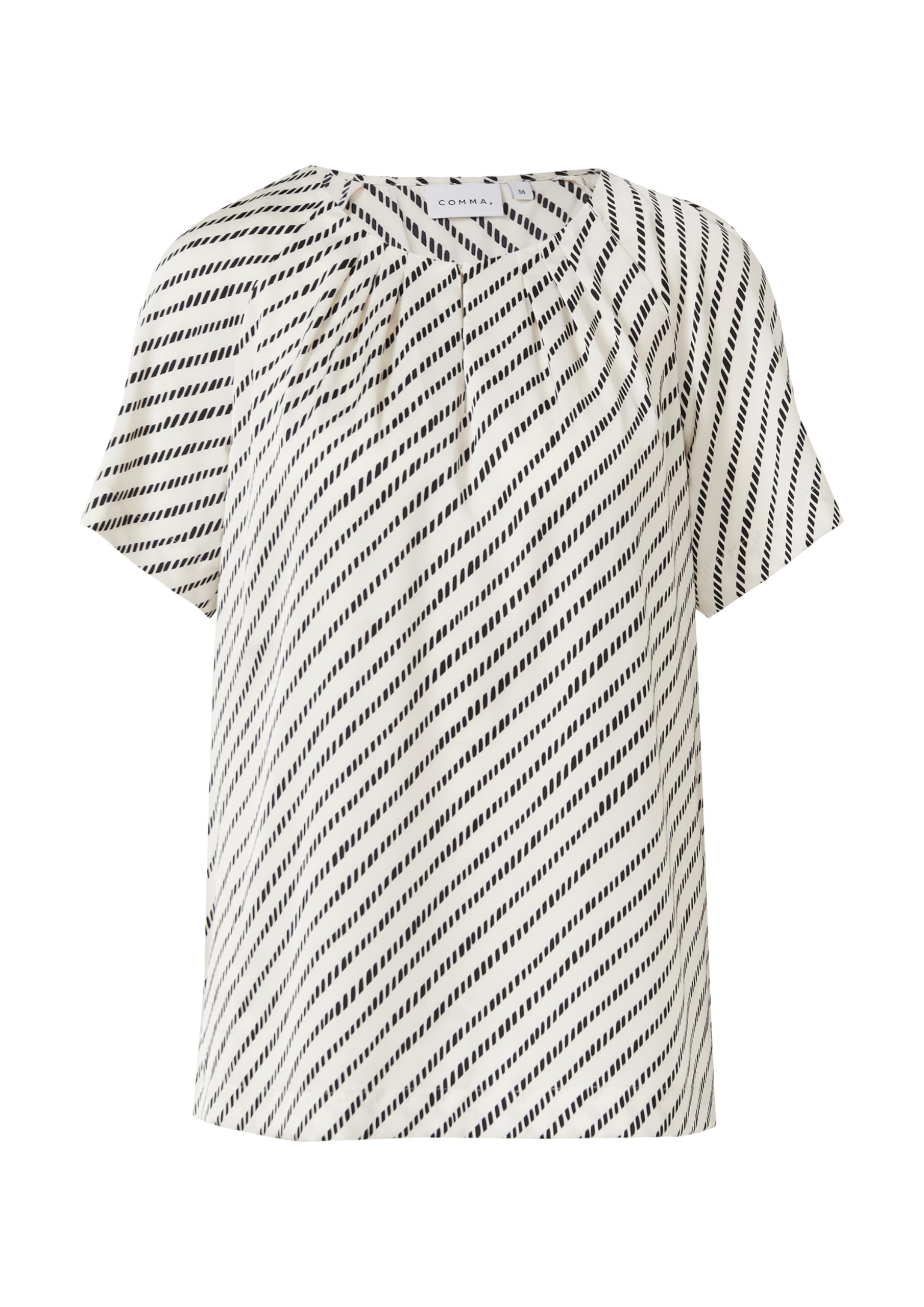 comma-bluse-satin-relaxed-all-over-gr-46 image 3
