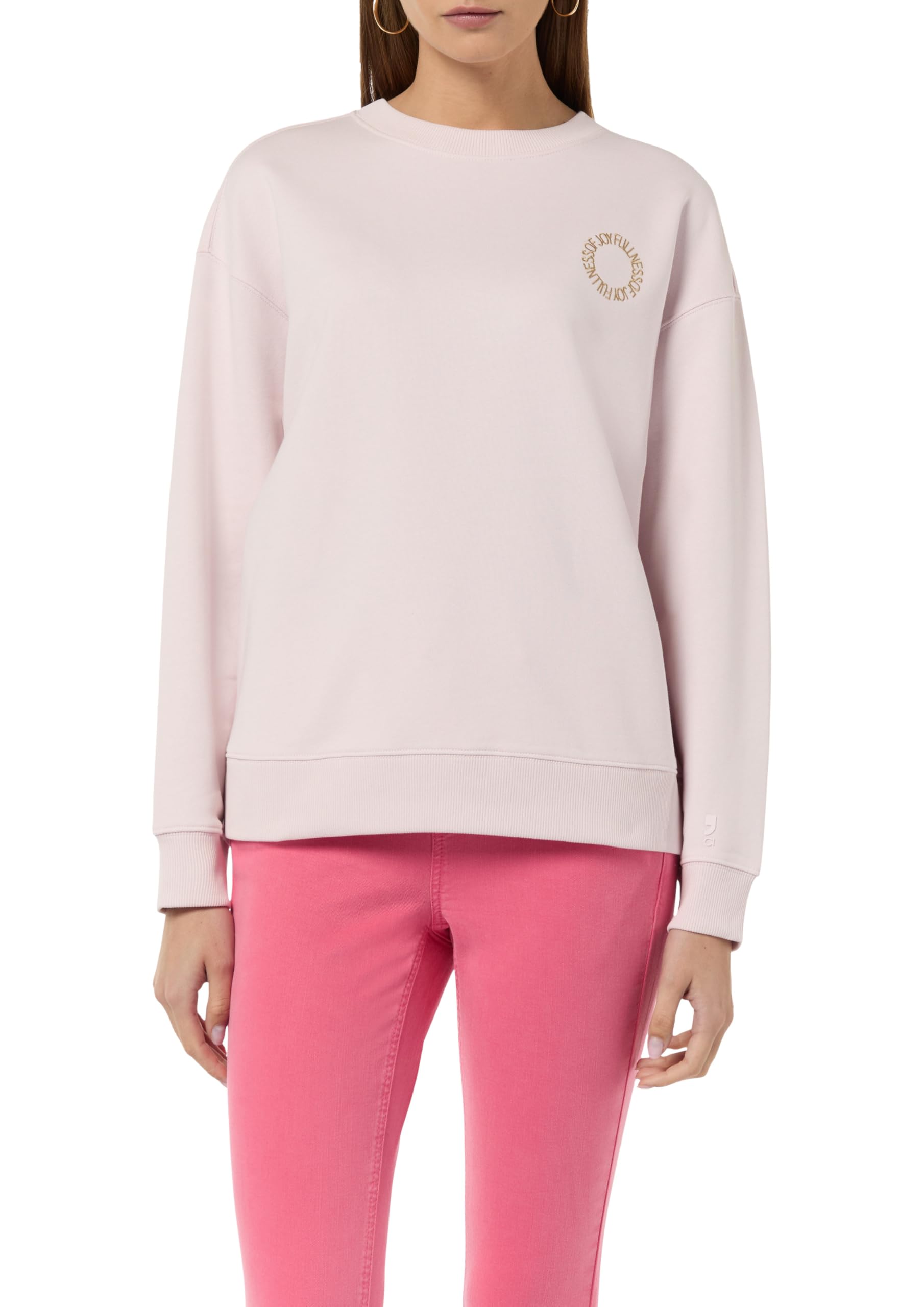 comma-sweatshirt-mit-r-ckenstickerei-pullover image 1