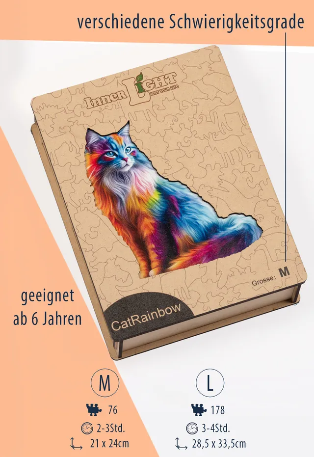moshiki-holzpuzzle-cat-rainbow-katzenmotiv image 1