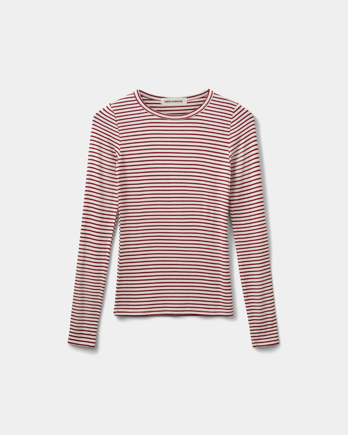 sofie-schnoor-women-petriciasw-langarmshirt-rot-gestreift image 1