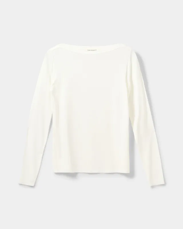 sofie-schnoor-gabriellesw-langarmshirt-wei-slim-fit image 1